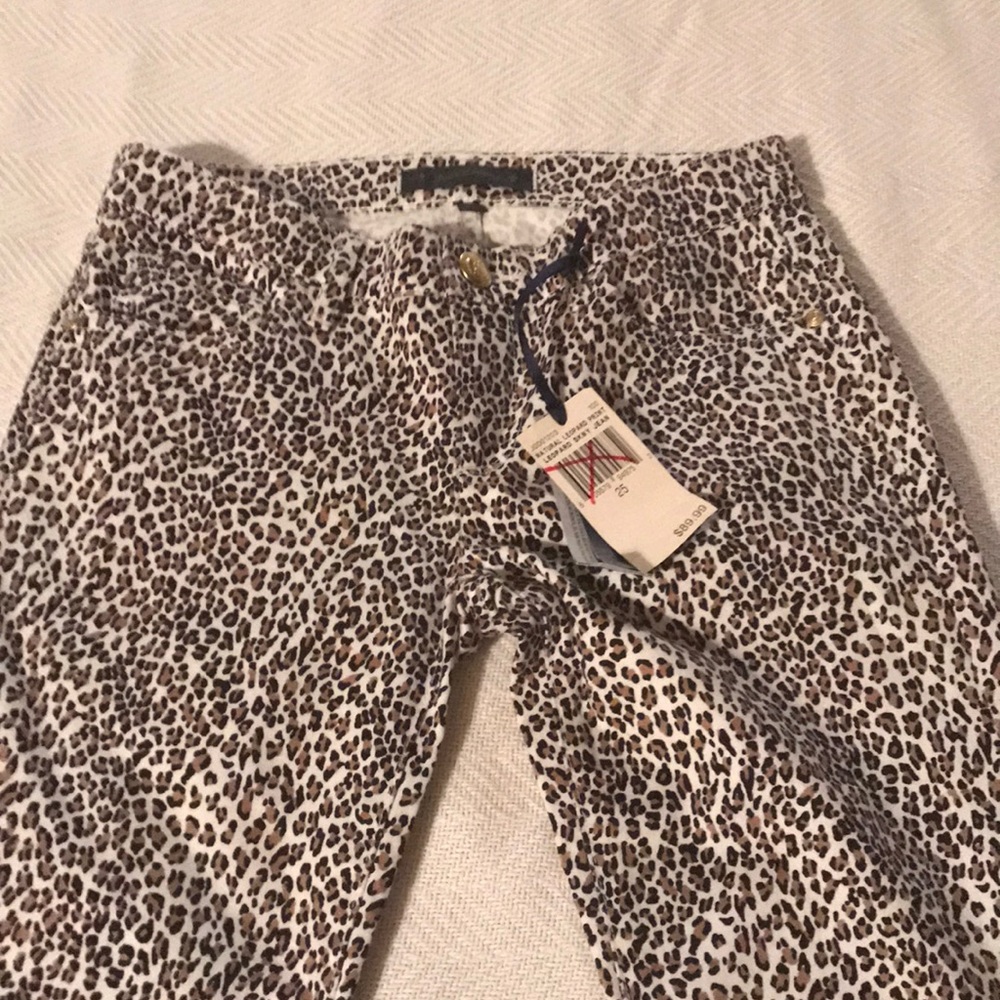 Juicy Couture Leopard Skinny Jeans